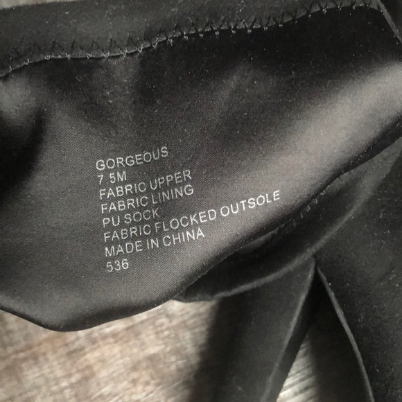 Steve Madden OTK Black boot size 7.5 - Picture 3 of 4